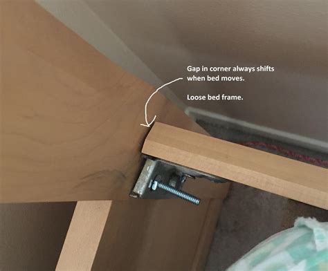 reinforcing bed frame corners